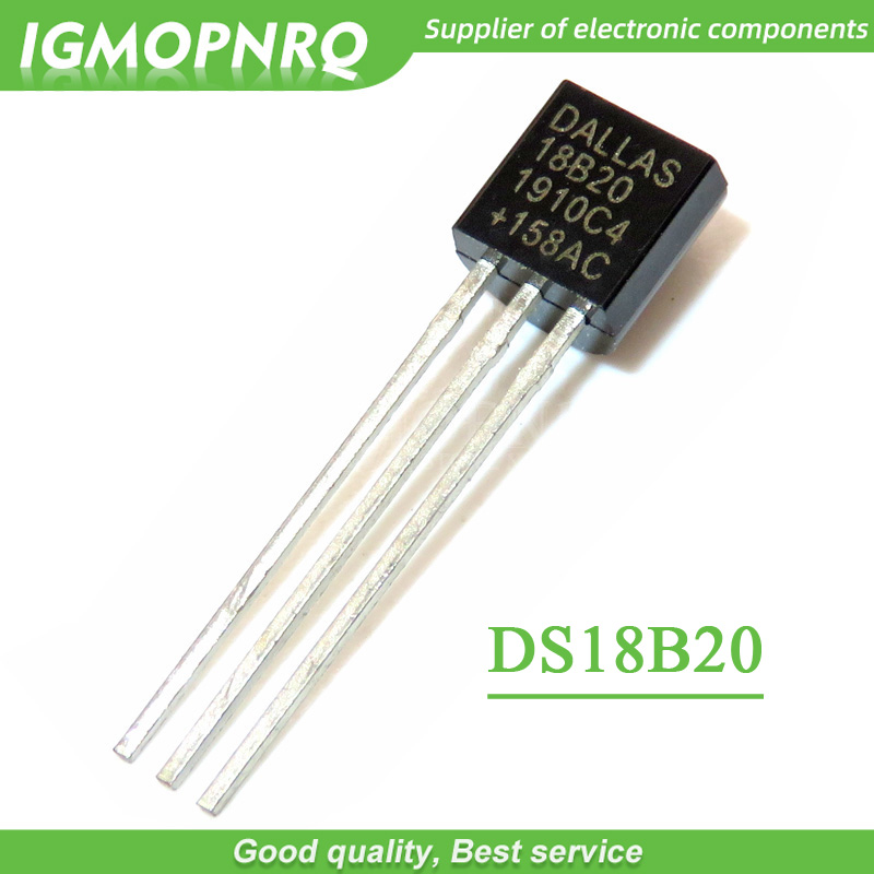 Ds18B20 - DS18B20ดอลล่าส์18B20 18S20ถึง-92ชิป IC เซ็นเซอร์วัดอุณหภูมิ100ชิ้น