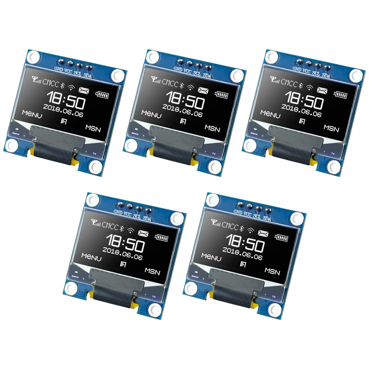 Oled Display 0.96 - 0.96 นิ้ว OLED I2C IIC โมดูลจอแสดงผล