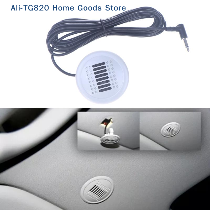 Microphone Module - [TG820]3.5 มม. ไมโครโฟนภายนอกอินเทอร์เฟซไมโครโฟนไมโครโฟนเครื่องเสียงรถยนต์สเตอริโอแบบมีสายสำหรับแอนดรอยด์วิทยุอุปกรณ์อิเล็กทรอนิกส์ในรถยนต์