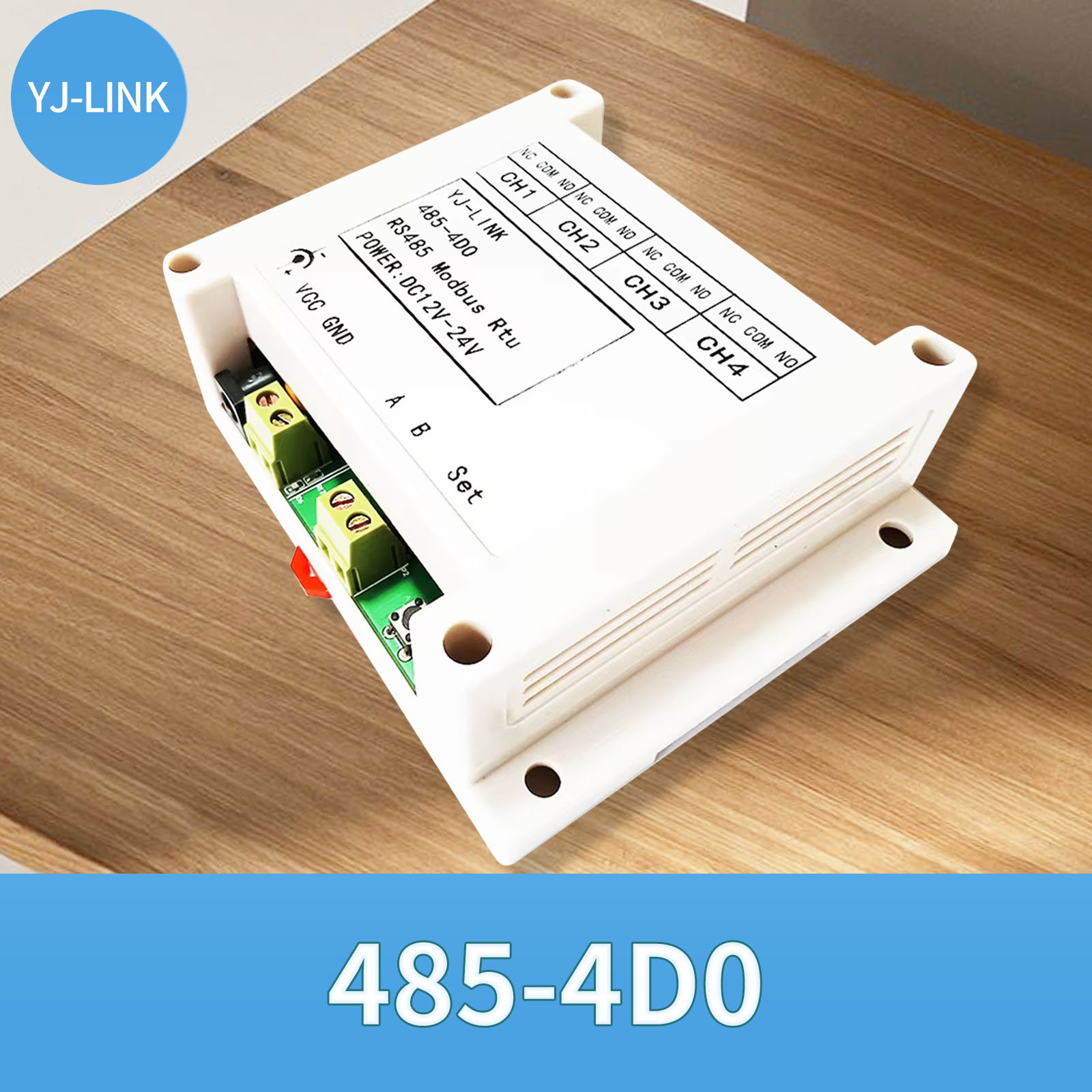 Relay Module 4 Channel - 485-4DO RS485 4-Channel Relay รีโมทคอนโทรล Switch