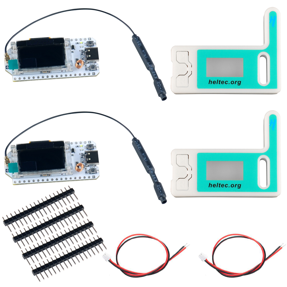 Oled Display 0.96 - 2 ชุด ESP32 LoRa V3 บอร์ดพัฒนา