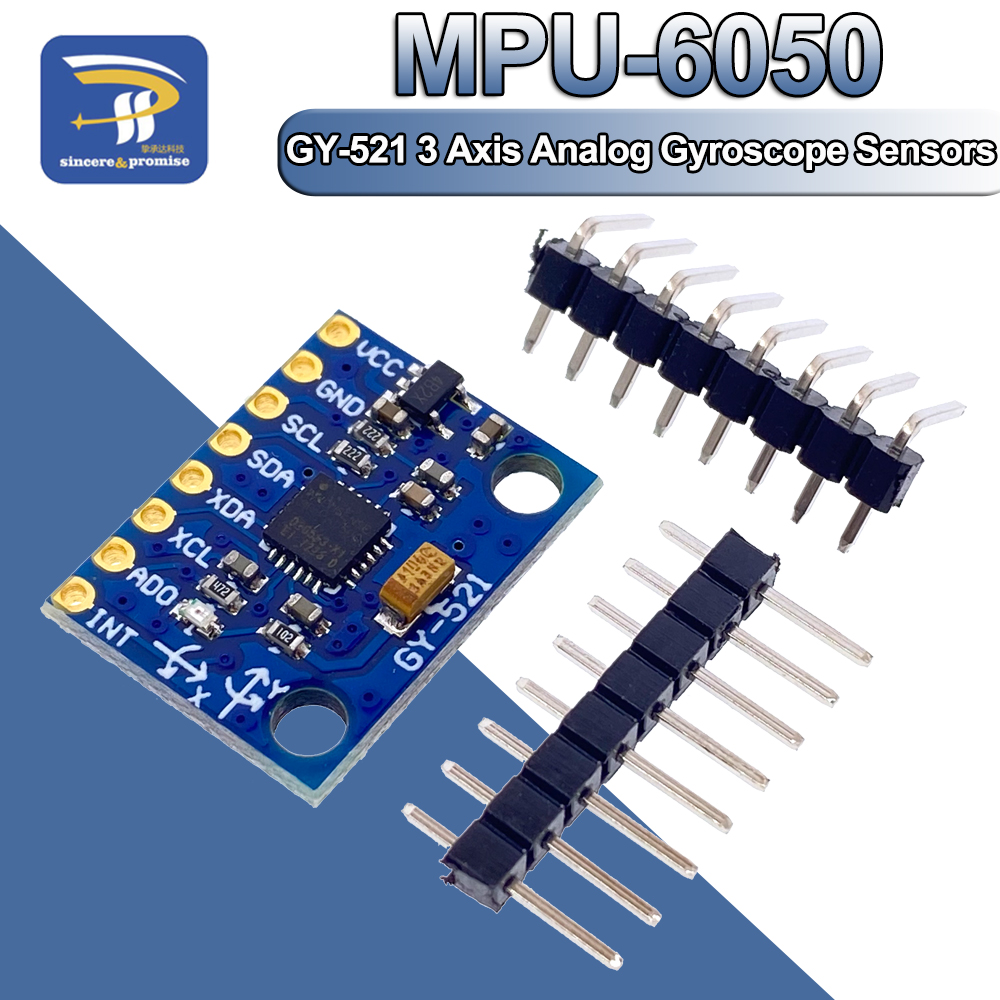 Mpu6050 - 1ชุด IIC I2C GY-521 MPU-6050 MPU6050