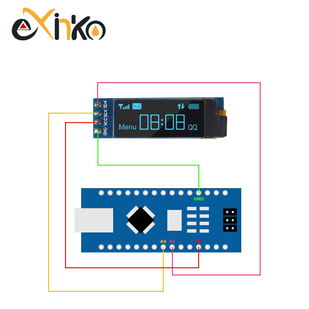 1-10 ชิ้น โมดูลจอแสดงผล OLED ข - Oled Display 0.96 บทวิจารณ์และราคา