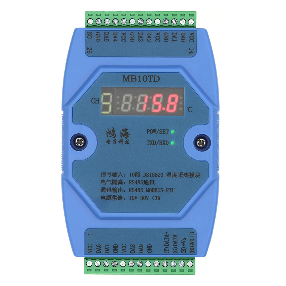 MB10TD 10 ช่อง DS18B20 อุณหภูม - Ds18B20 บทวิจารณ์และราคา