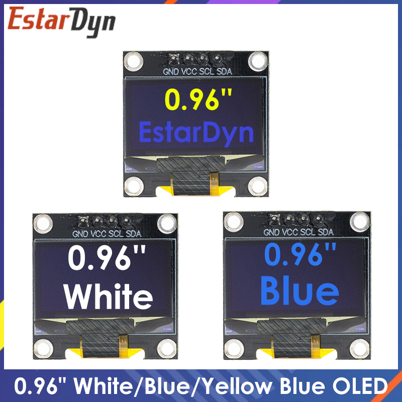 0.96 นิ้ว IIC SPI Serial 7/4Pi - Oled Display 0.96 บทวิจารณ์และราคา