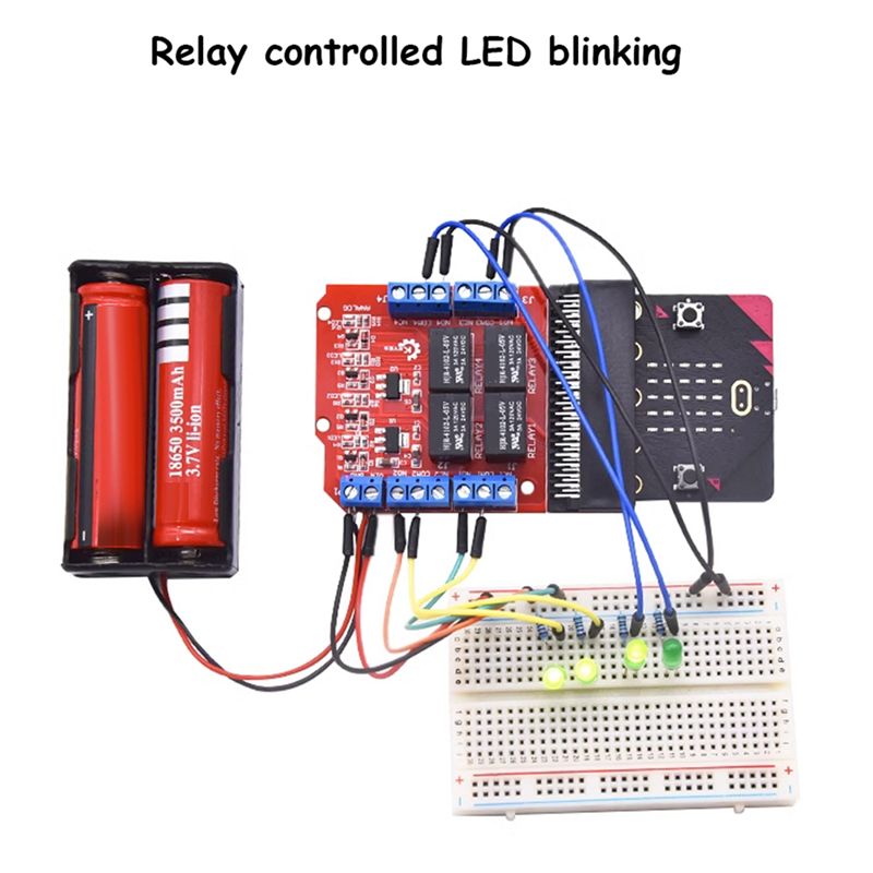 โมดูลรีเลย์ 4 ช่อง A64I Microb - Relay Module 4 Channel บทวิจารณ์และราคา