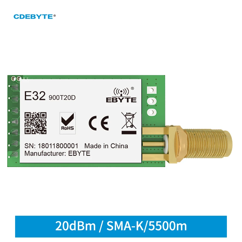 Ebyte E32-900T20D V8 Lora 868M - Lora Sx1278 บทวิจารณ์และราคา